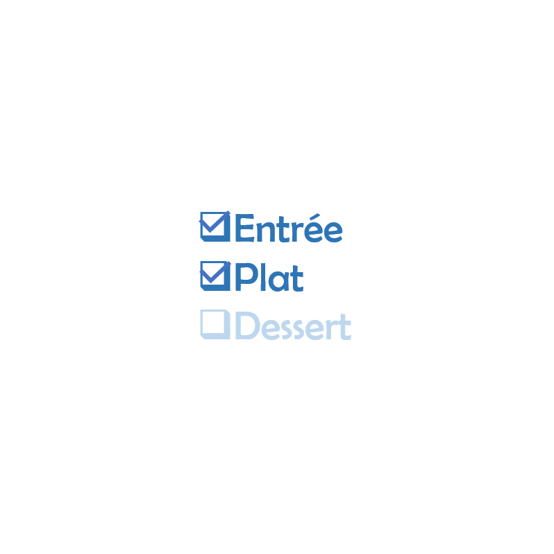 Entrée et Plat