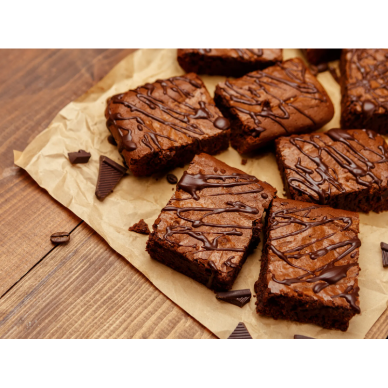 Brownie au chocolat et oréos